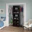 SystemBuild Rochon Closet Storage System in Espresso