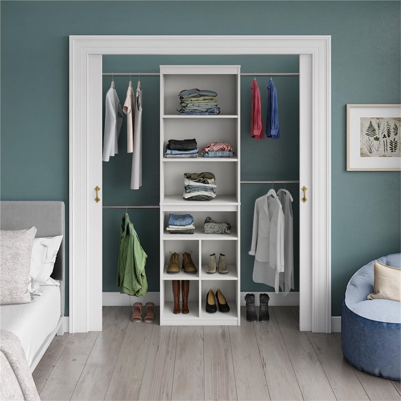 SystemBuild Rochon Closet Storage System in White