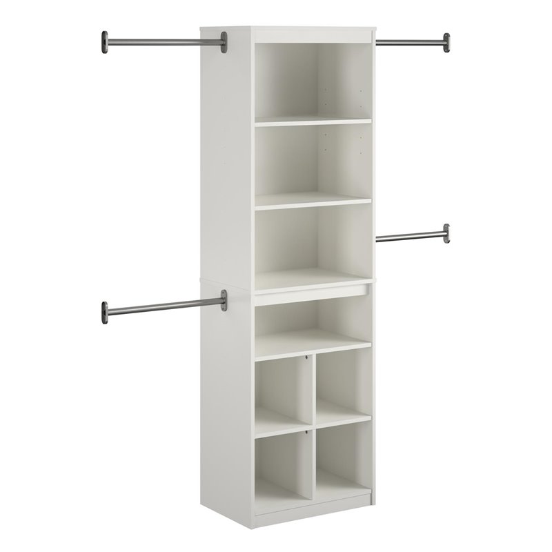 SystemBuild Rochon Closet Storage System in White