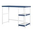 Ameriwood Home Vivian Desk with Reversible Shelves in Navy