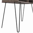 Ameriwood Home Joshua Computer Desk with Storage in Weathered Oak