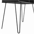 Ameriwood Home Joshua Computer Desk with Storage in Black
