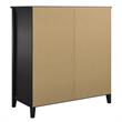Ameriwood Home Tuxedo Bar Cabinet in Black