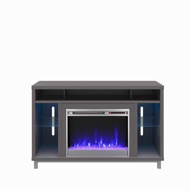 Ameriwood Home Lumina Fireplace TV Stand for TVs up to 48
