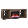 Ameriwood Home Lumina Deluxe Fireplace TV Stand for TVs up to 70