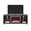Ameriwood Home Lumina Deluxe Fireplace TV Stand for TVs up to 70