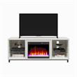 Ameriwood Home Lumina Deluxe Fireplace TV Stand for TVs up to 70