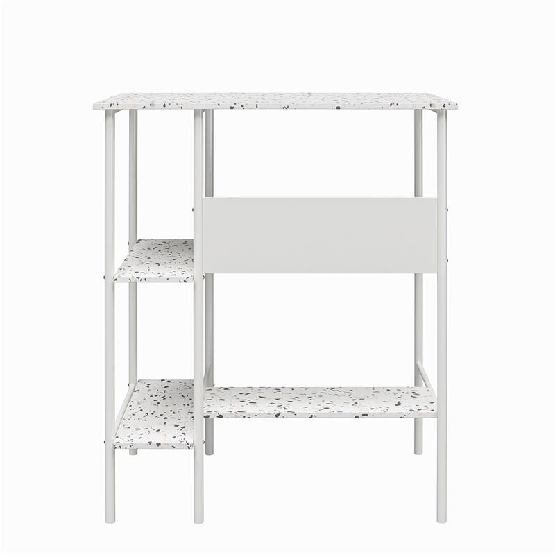 Ameriwood Home Berkeley Standing Desk in Terrazzo