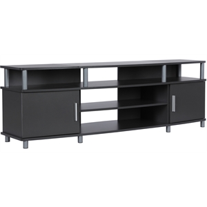 ameriwood home carson tv stand for tvs up to 70