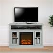 Ameriwood Home Chicago Electric Fireplace TV Console for TVs up to a 50