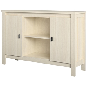 ameriwood home kensington place storage cabinet in ivory oak
