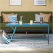 Novogratz Regal Coffee Table in Blue