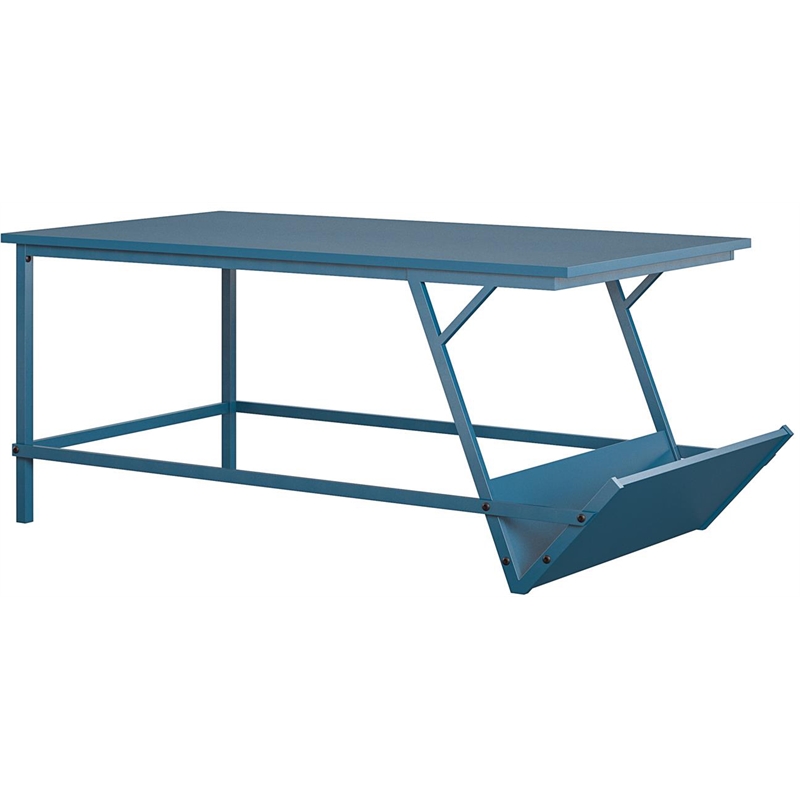 Novogratz Regal Coffee Table in Blue