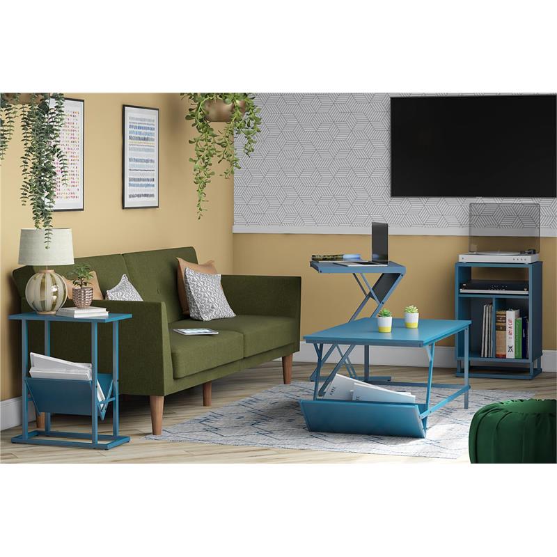 Novogratz Regal Coffee Table in Blue