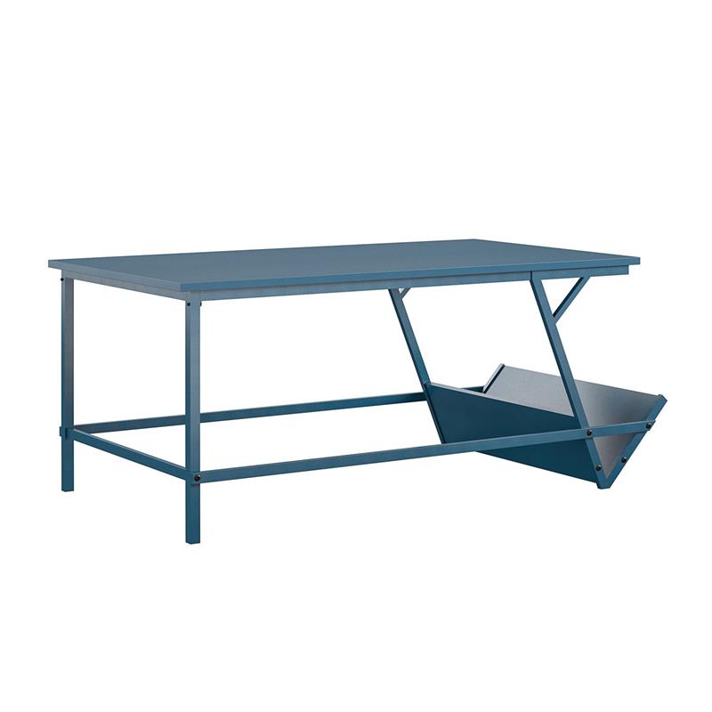 Novogratz Regal Coffee Table in Blue