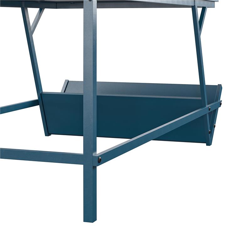 Novogratz Regal Coffee Table in Blue
