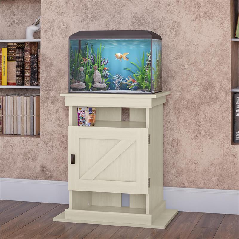Flipper Farmington Aquarium Stand in Ivory Oak