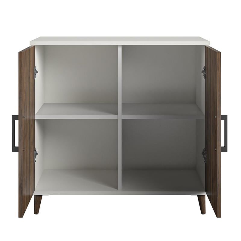 Ameriwood Home Modern Accent Cabinet in White