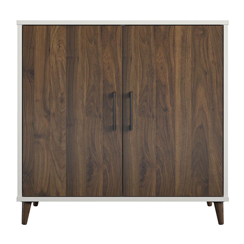 Ameriwood Home Modern Accent Cabinet in White