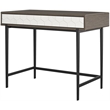 CosmoLiving by Cosmopolitan Olivia Computer Desk in Gray Oak