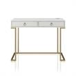 CosmoLiving by Cosmopolitan Camila Writing Desk in White