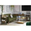 Novogratz Regal Coffee Table in Brown Walnut