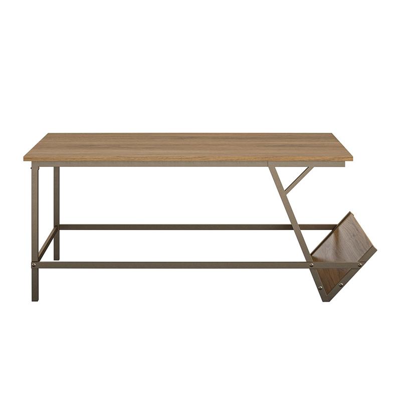 Novogratz Regal Coffee Table in Brown Walnut