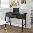 Ameriwood Home Oxford Computer Desk with Drawer in Black Oak