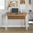 Ameriwood Home Oxford Computer Desk with Drawer in Walnut