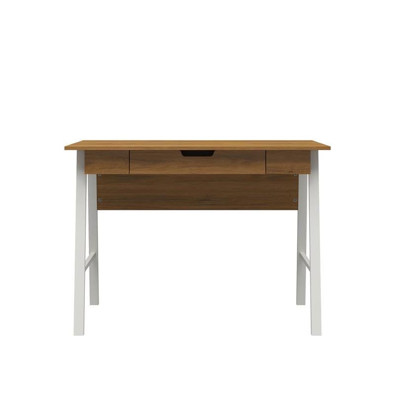 Ameriwood Home Oxford Computer Desk with Drawer in Walnut