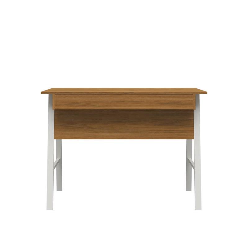 Ameriwood Home Oxford Computer Desk with Drawer in Walnut
