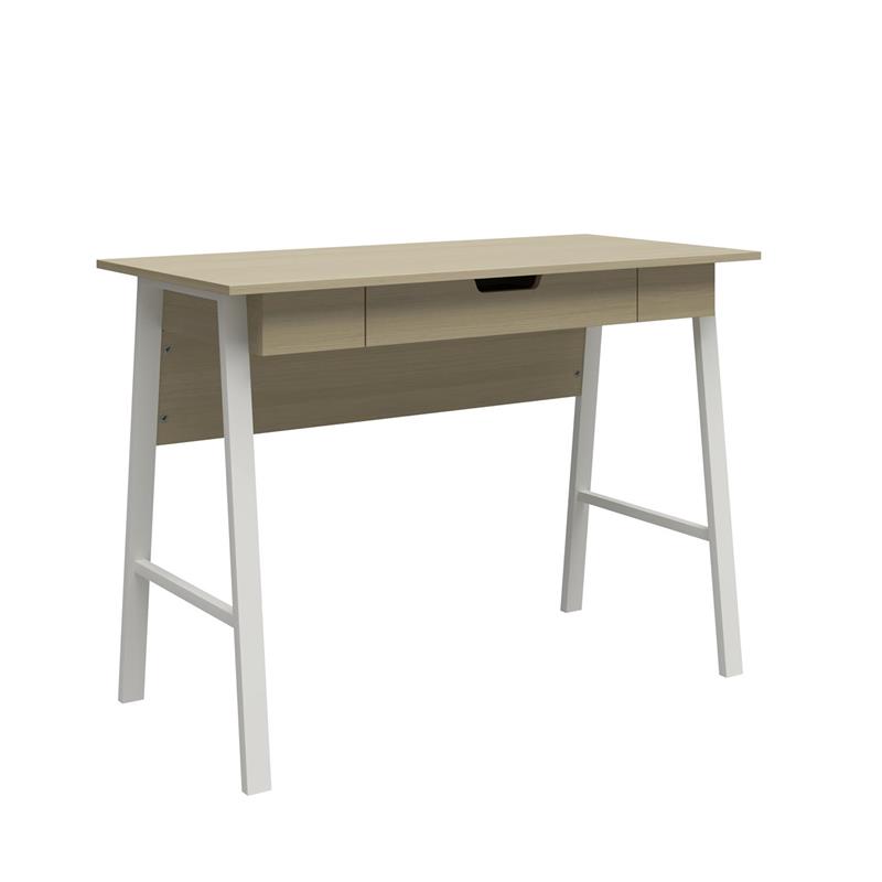 Ameriwood Home Oxford Computer Desk with Drawer in Pale Oak