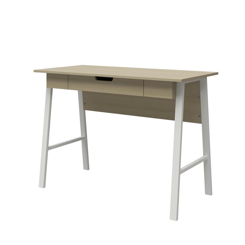 Ameriwood Home Oxford Computer Desk with Drawer in Pale Oak