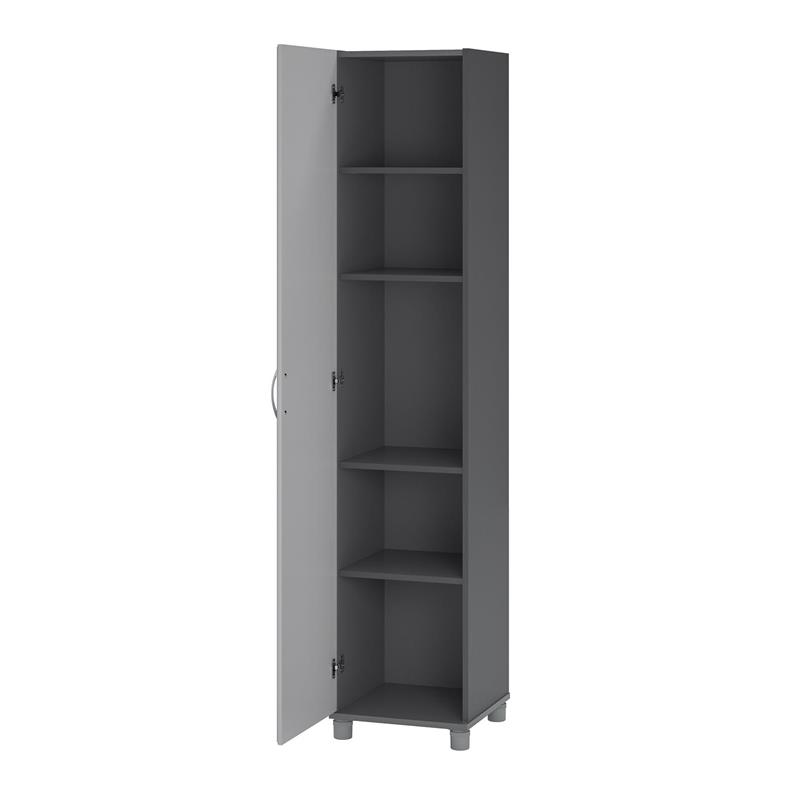 Ameriwood™ Home Kendall 36 Utility Storage Cabinet, 5 Shelves, Gray