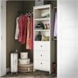 Systembuild Beckett Closet Storage Organizer in White
