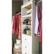 Systembuild Beckett Closet Storage Organizer in White