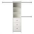 Systembuild Beckett Closet Storage Organizer in White