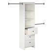 Systembuild Beckett Closet Storage Organizer in White
