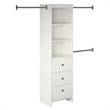 Systembuild Beckett Closet Storage Organizer in White