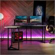 NTense Quest Gaming L Desk with CPU Stand in Gray
