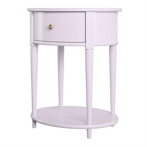 ameriwood home aurora end table in lavender