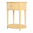 Ameriwood Home Aurora End Table in Pale Yellow