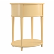 Ameriwood Home Aurora End Table in Pale Yellow