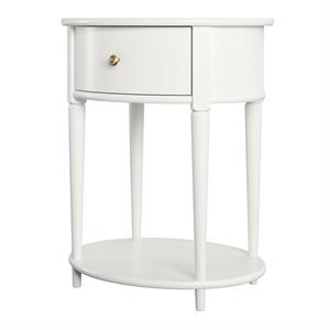 ameriwood home aurora end table in white
