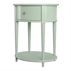 ameriwood home aurora end table in pale green