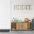 Systembuild Lory Shoe Storage Bench in Natural