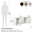 Systembuild Lory Shoe Storage Bench in Natural