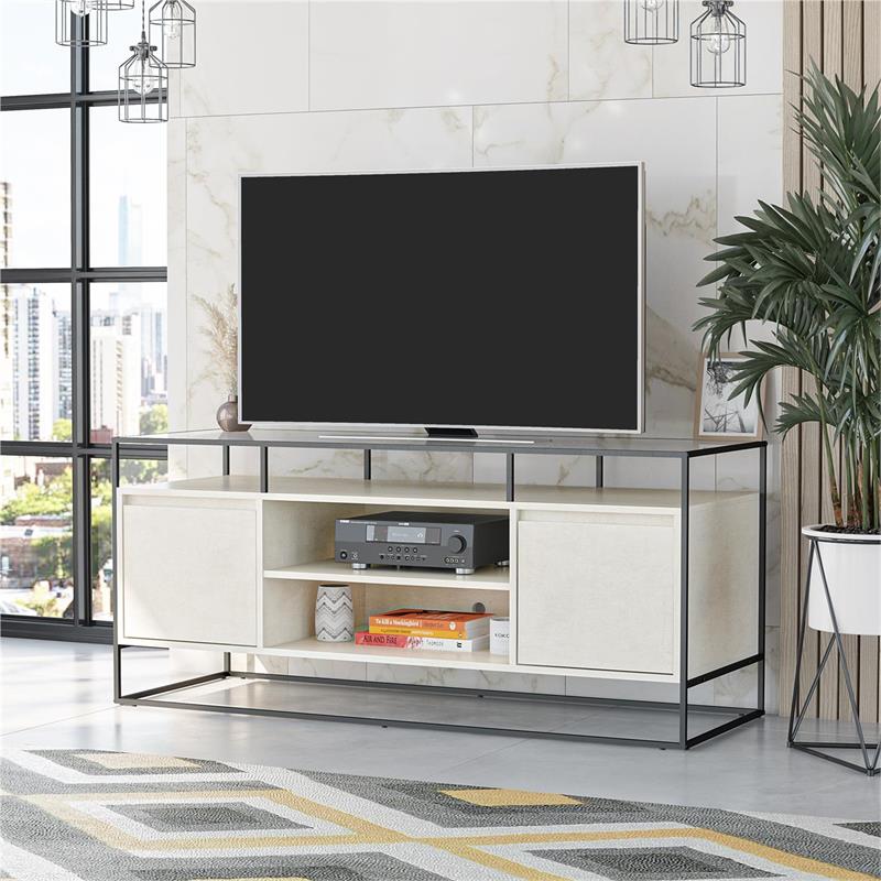 Ameriwood Home Camley Modern Media Console TV Stand for TVs up to 54