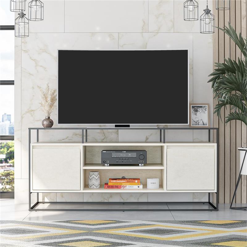 Ameriwood Home Camley Modern Media Console TV Stand for TVs up to 54
