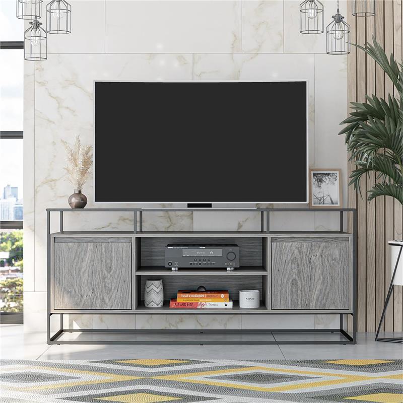 Ameriwood Home Camley Modern Media Console TV Stand for TVs up to 54